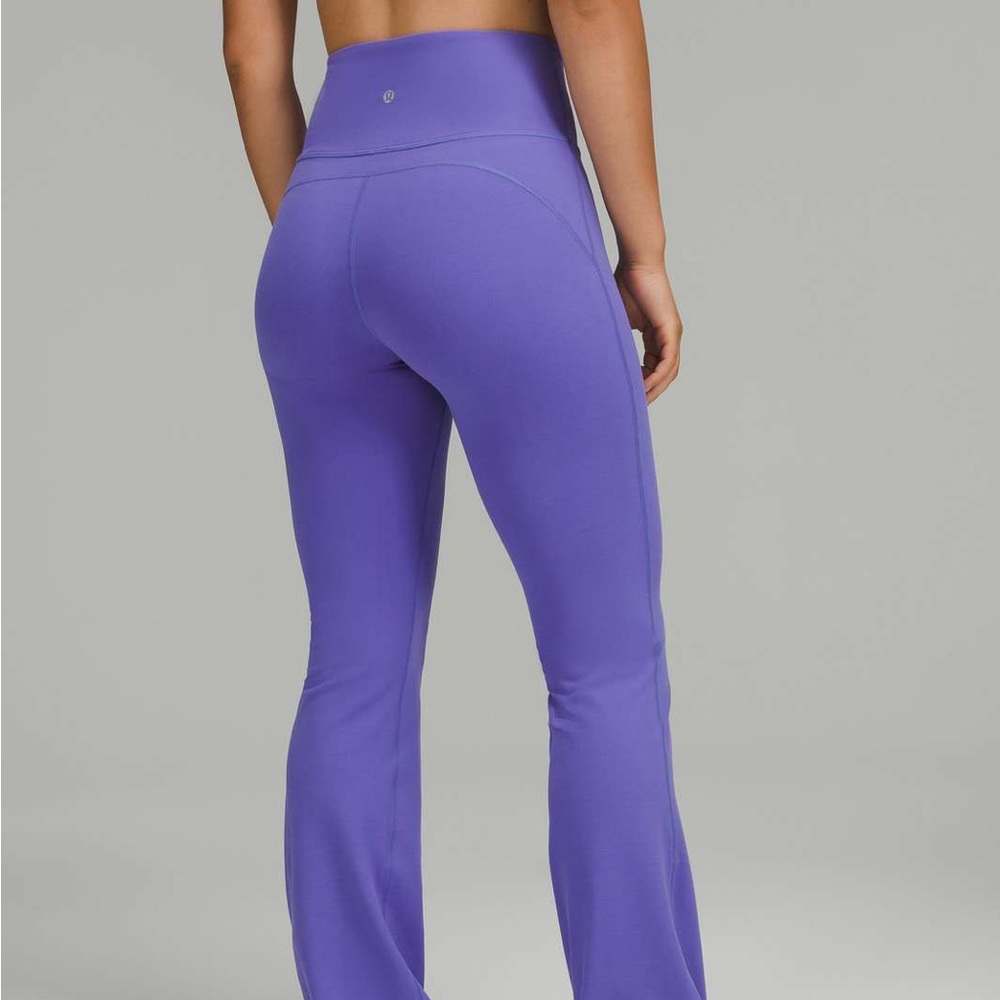 Lulu lemon groove pant SHR flare *nulu super high rise charged indigo shade NWT